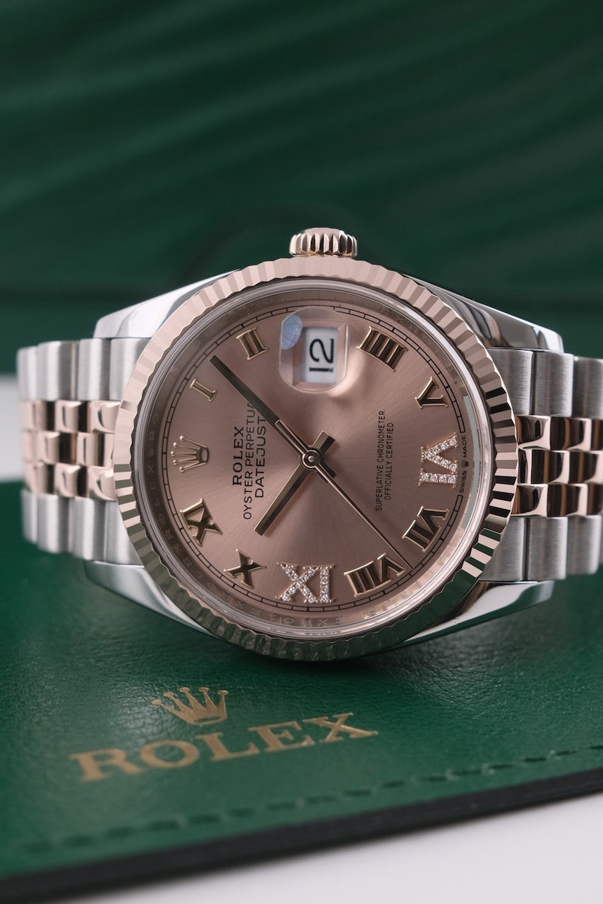 Rolex Datejust 36 Rose Steel 126231 - Detailansicht 2