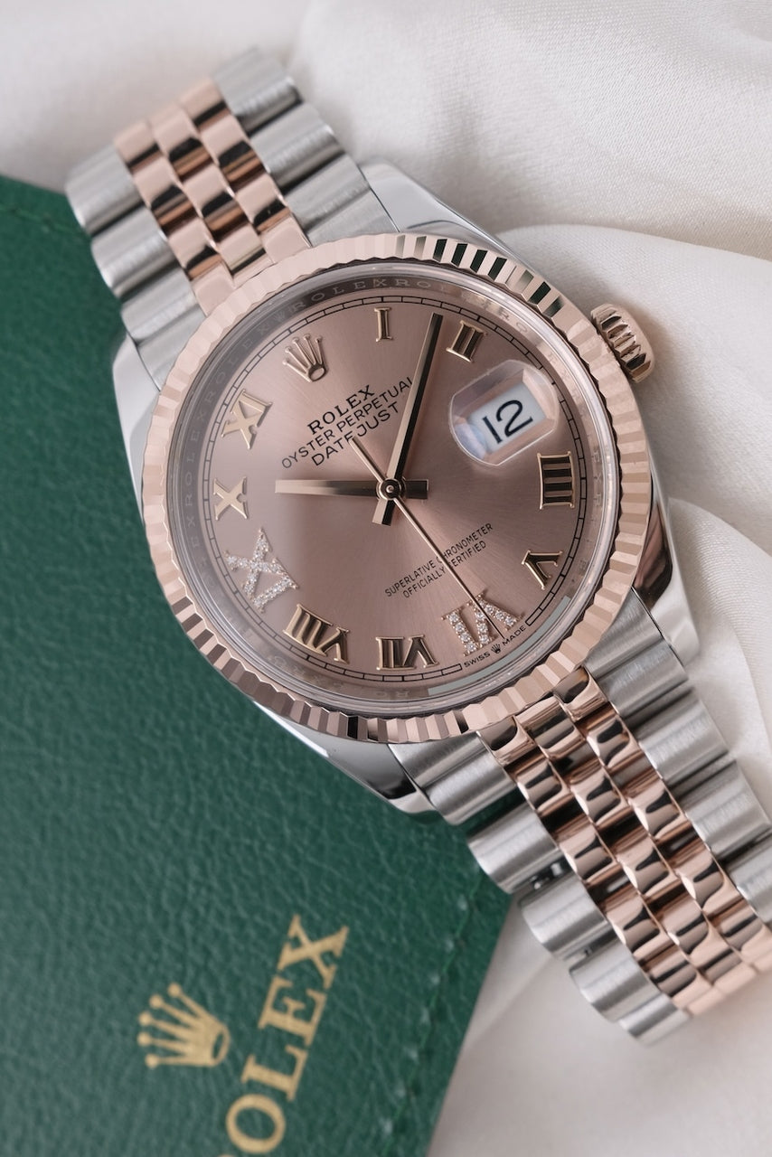 Rolex Datejust 36 Rose Steel 126231 - Detailansicht 3
