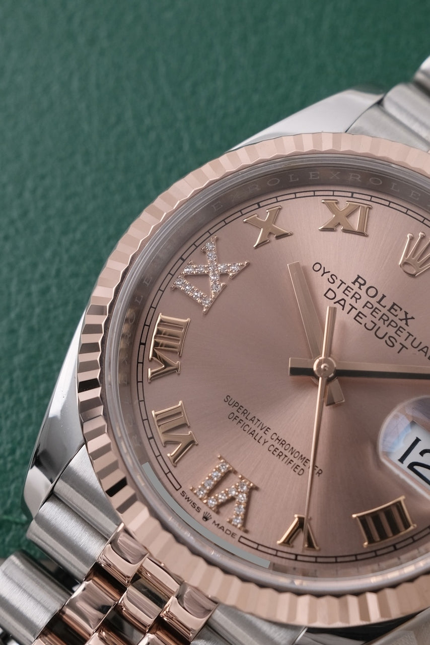 Rolex Datejust 36 Rose Steel 126231 - Detailansicht 6