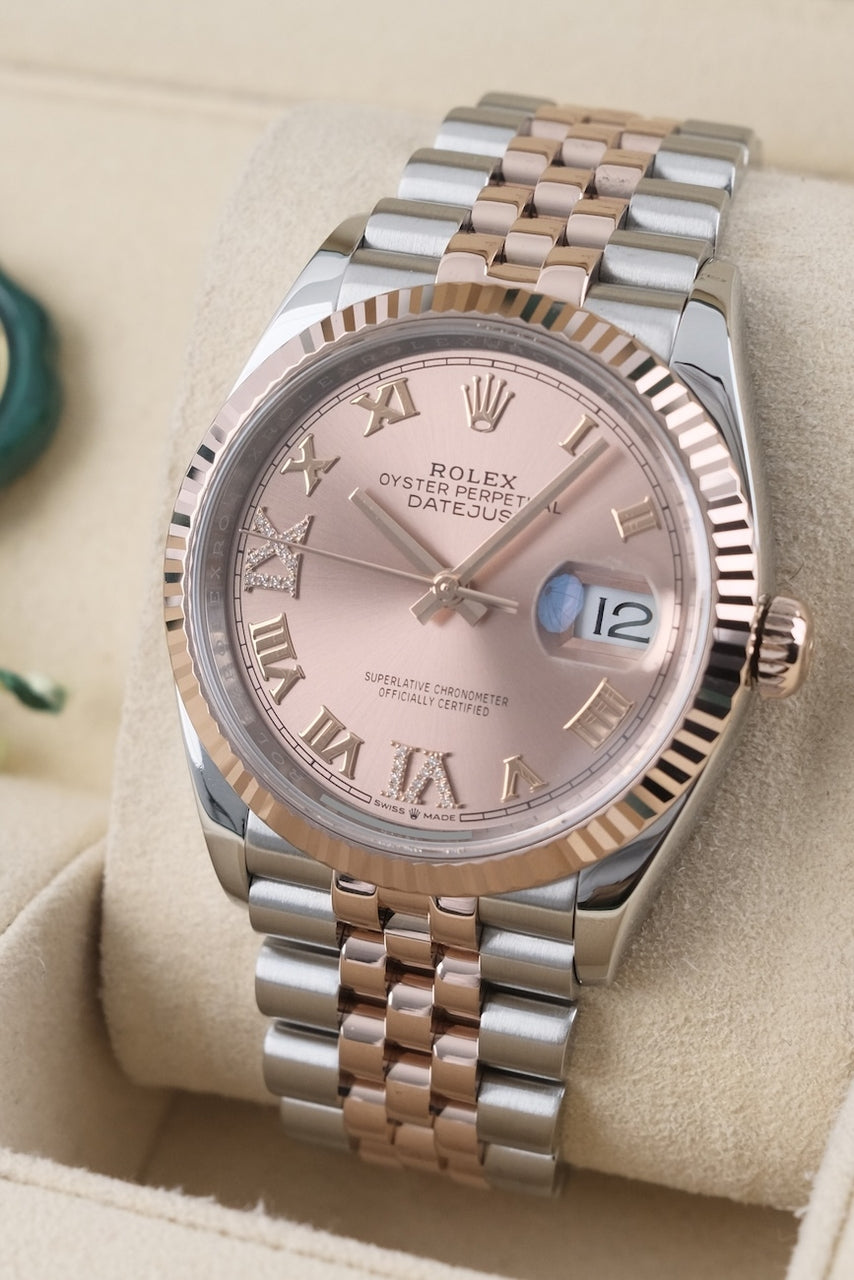 Rolex Datejust 36 Rose Steel 126231 - Detailansicht 1