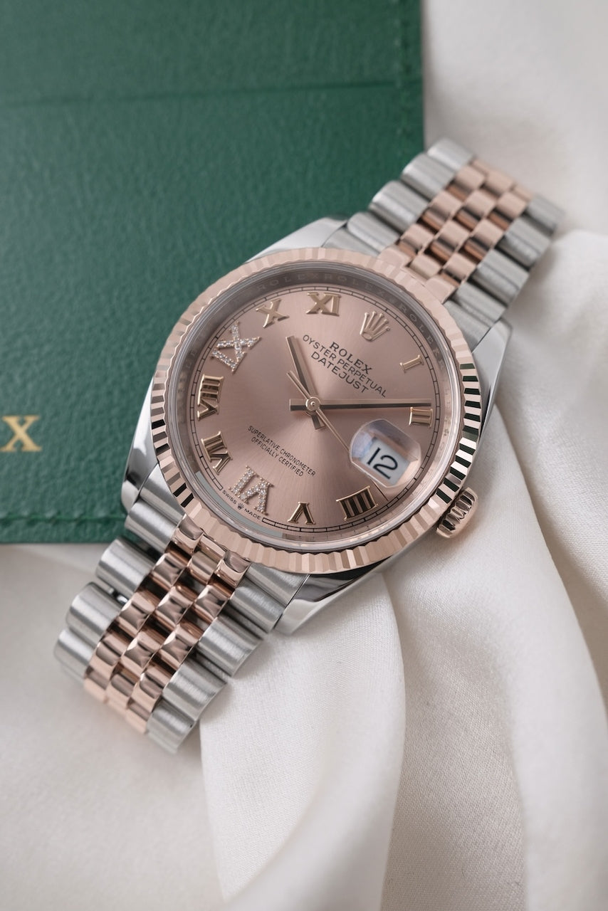 Rolex Datejust 36 Rose Steel 126231 - Detailansicht 5