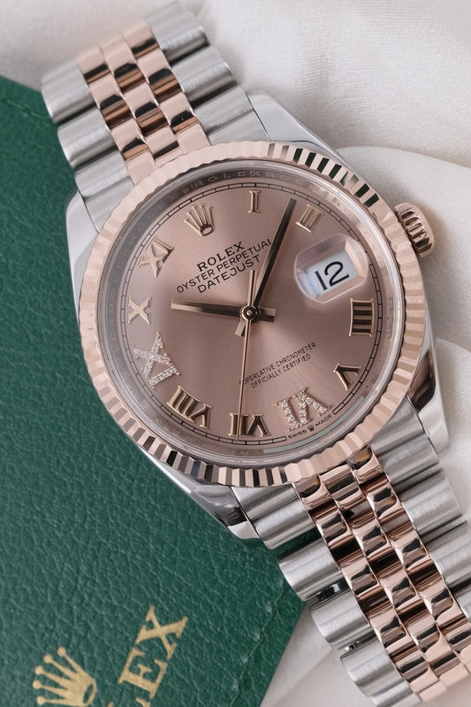 Rolex Datejust 36 Rose Steel 126231 - Thumbnail
