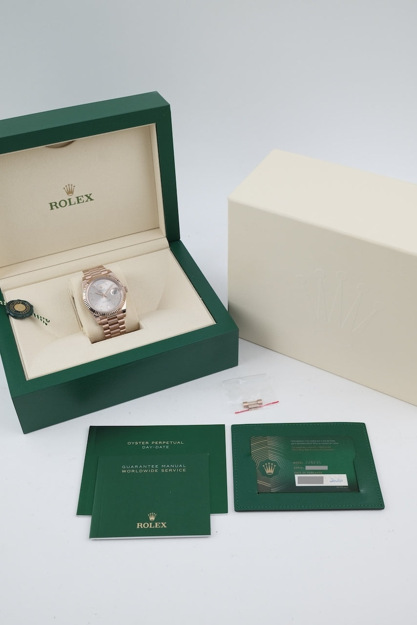 Rolex Day-Date 40 228235 - Papiere und oder Lieferumfang