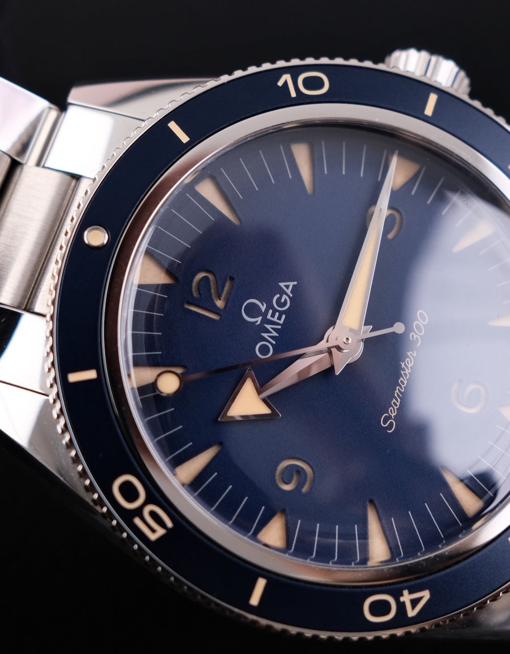 Omega Seamaster 300 Blue 23430412103001 - Detailansicht 8