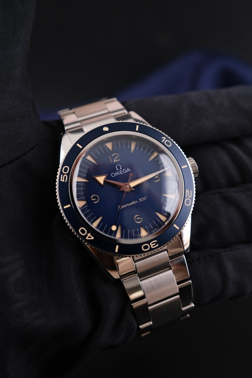 Omega Seamaster 300 Blue 23430412103001 - Thumbnail