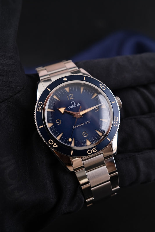 Omega Seamaster 300 Blue 23430412103001 - Thumbnail