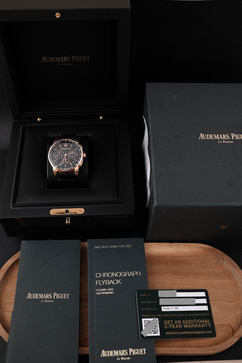 Audemars Piguet Code 11.59 26393OR.OO.A002CR.01 - Papiere und oder Lieferumfang