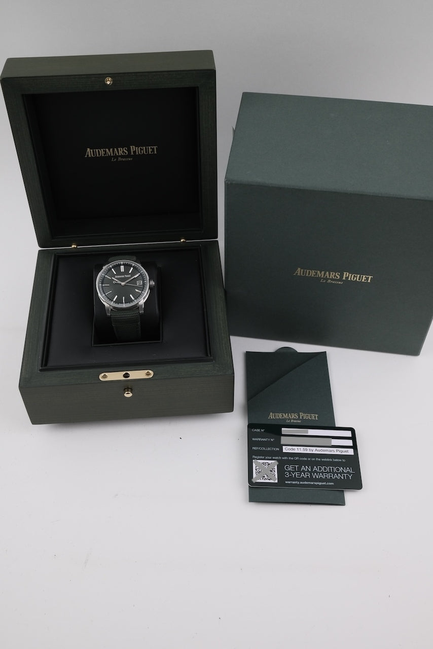 Audemars Piguet Code 11.59 15210ST.OO.A056KB.01 - Papiere und oder Lieferumfang