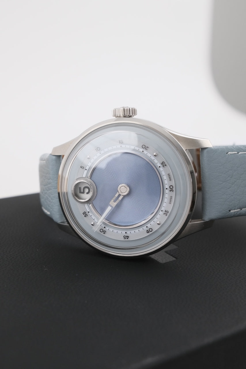 Christopher Ward C1 Jump Hour Noon C01-39AJH4-S00B0-MLB - Detailed view 2