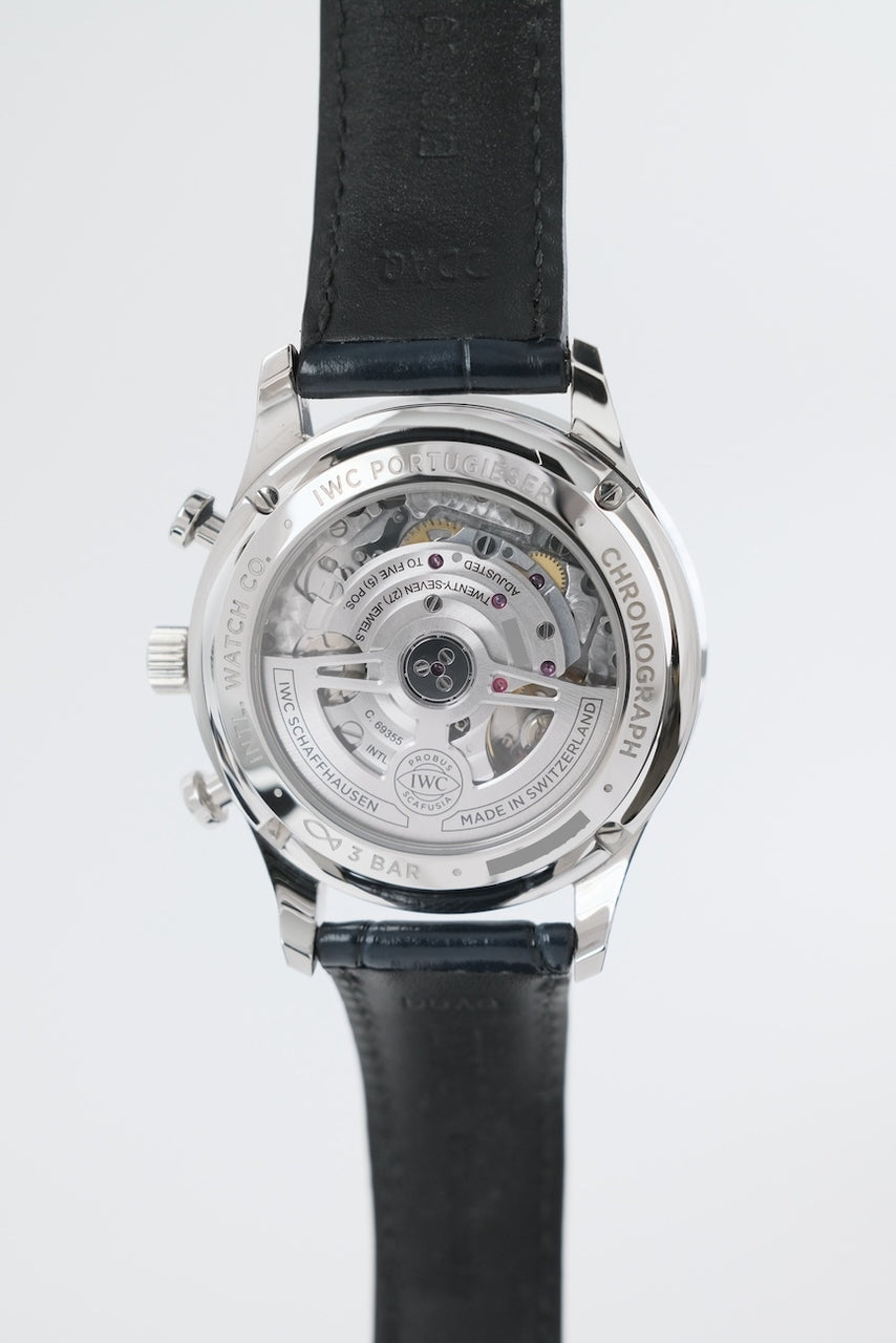 IWC Portugalski chronograf IW371620 - widok szczegółowy 6