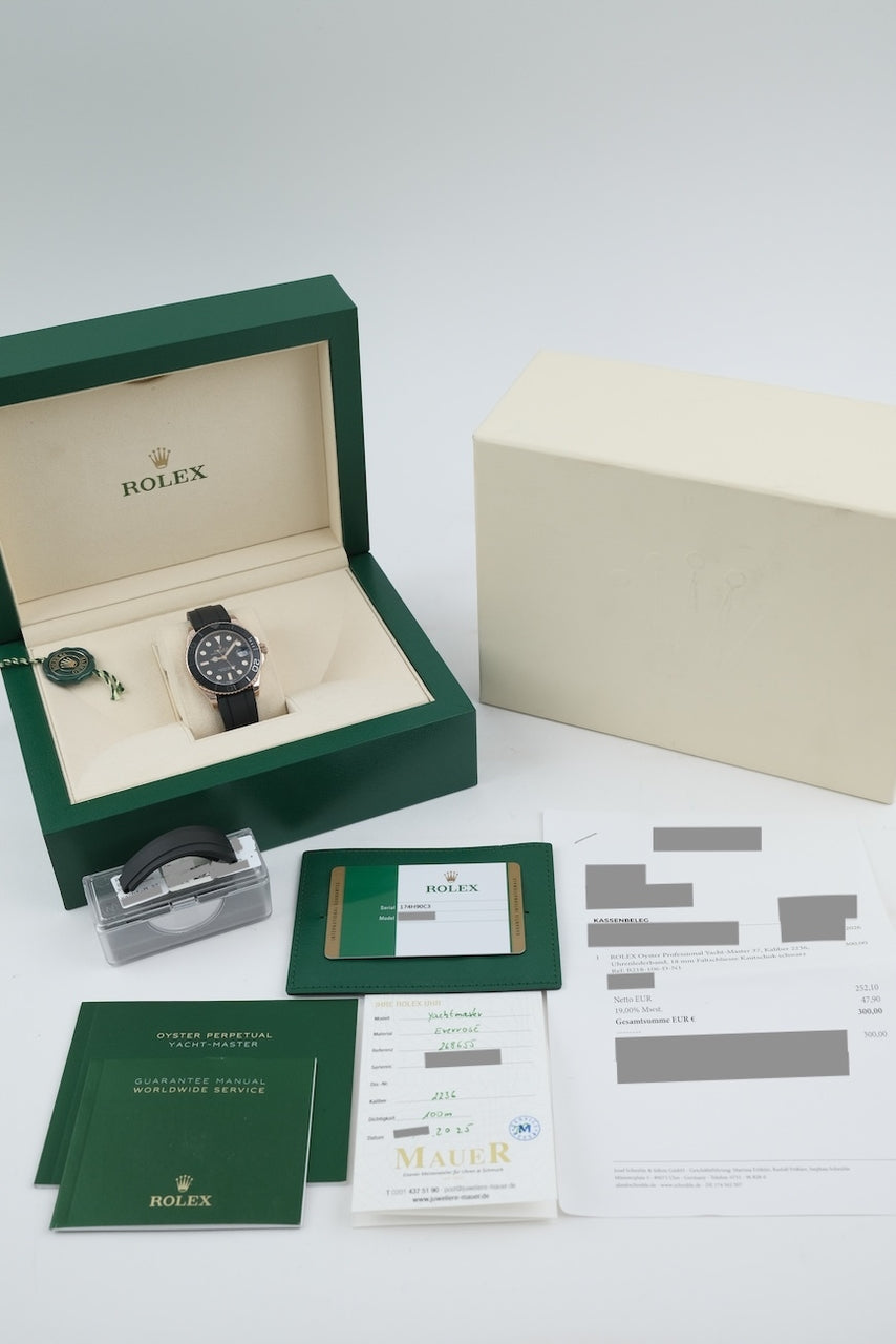 Rolex Yacht-Master 37 268655 - Papiere und oder Lieferumfang