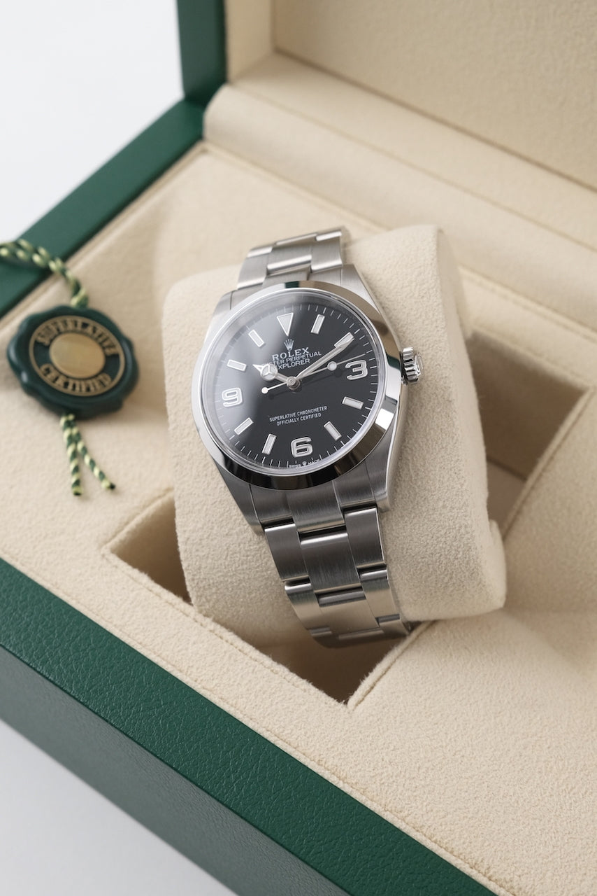 Rolex Explorer 36 124270 - Detail view 2