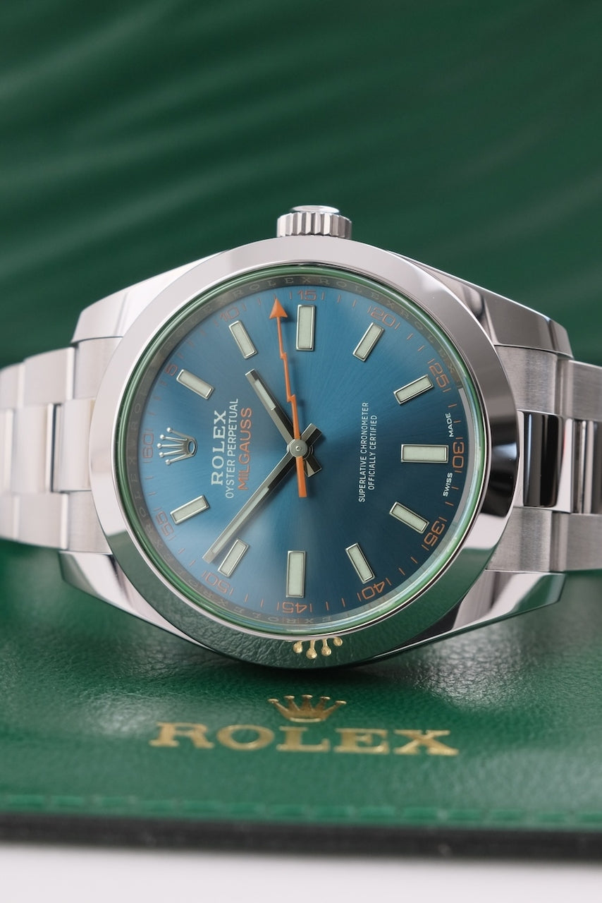 Rolex Milgauss 116400GV - Detailed view 3