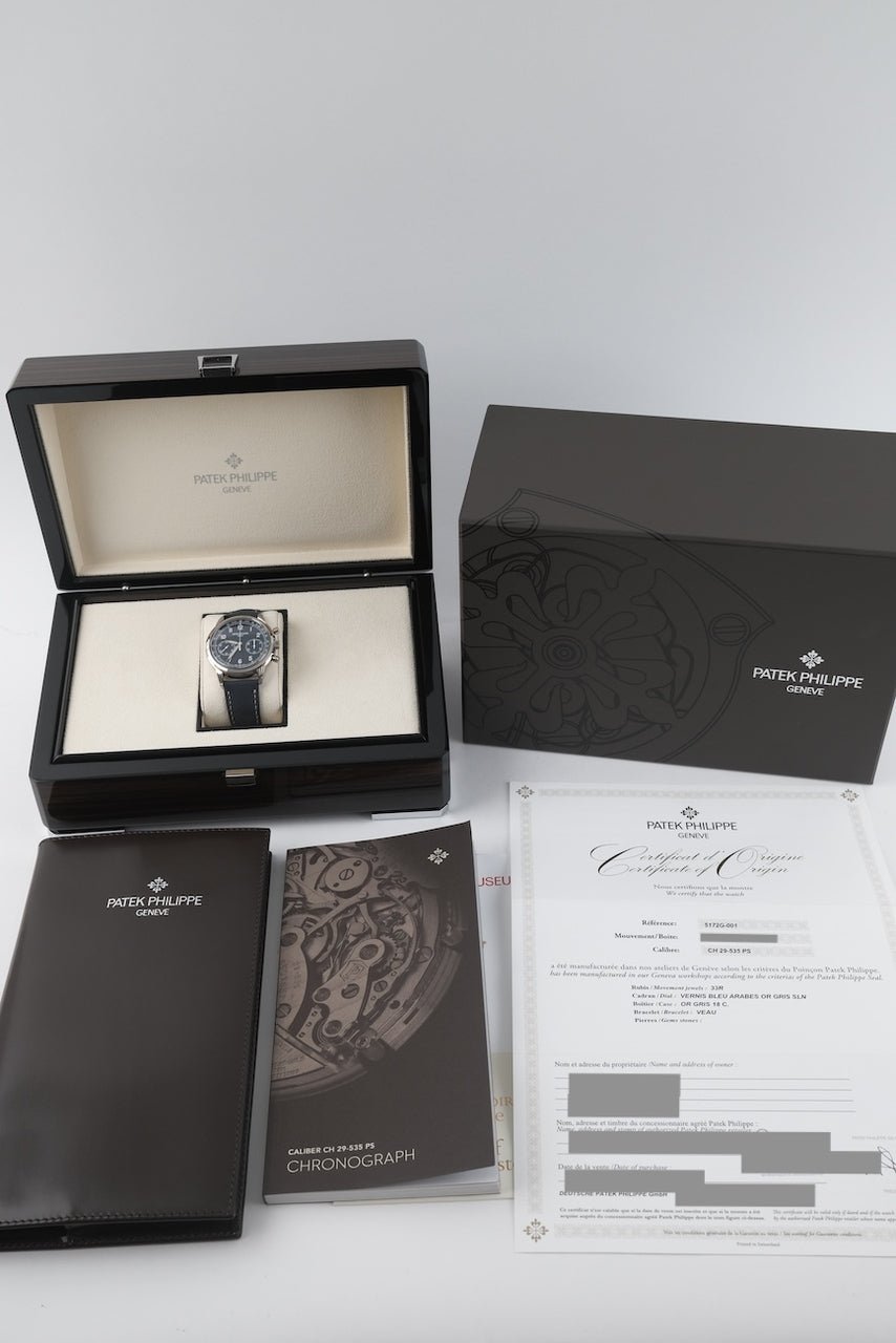 Patek Philippe Complications 5172G-001 - Papers and documentation