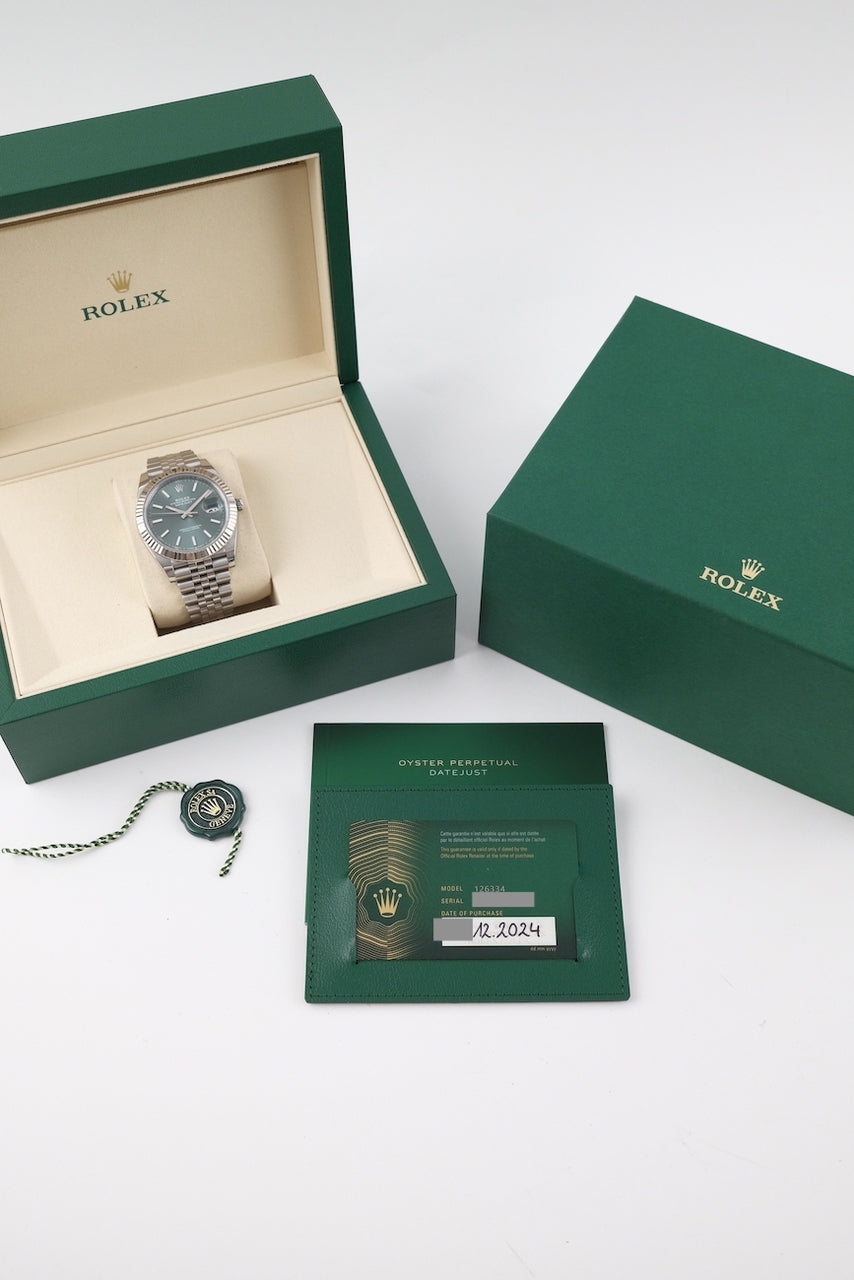 Rolex Datejust 41 126334 - Papers and documentation
