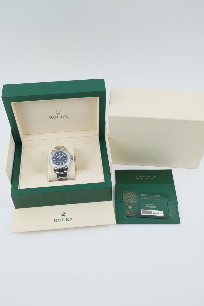 Rolex Yacht-Master 40  126622 - Papiere und oder Lieferumfang