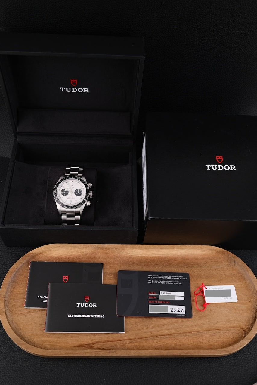 Tudor Black Bay Chronograph  79360N - Papiere und oder Lieferumfang