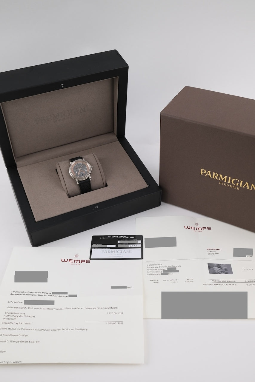 Parmigiani Fleurier Toric Perpetual Calendar PF000472 - Papiere und oder Lieferumfang