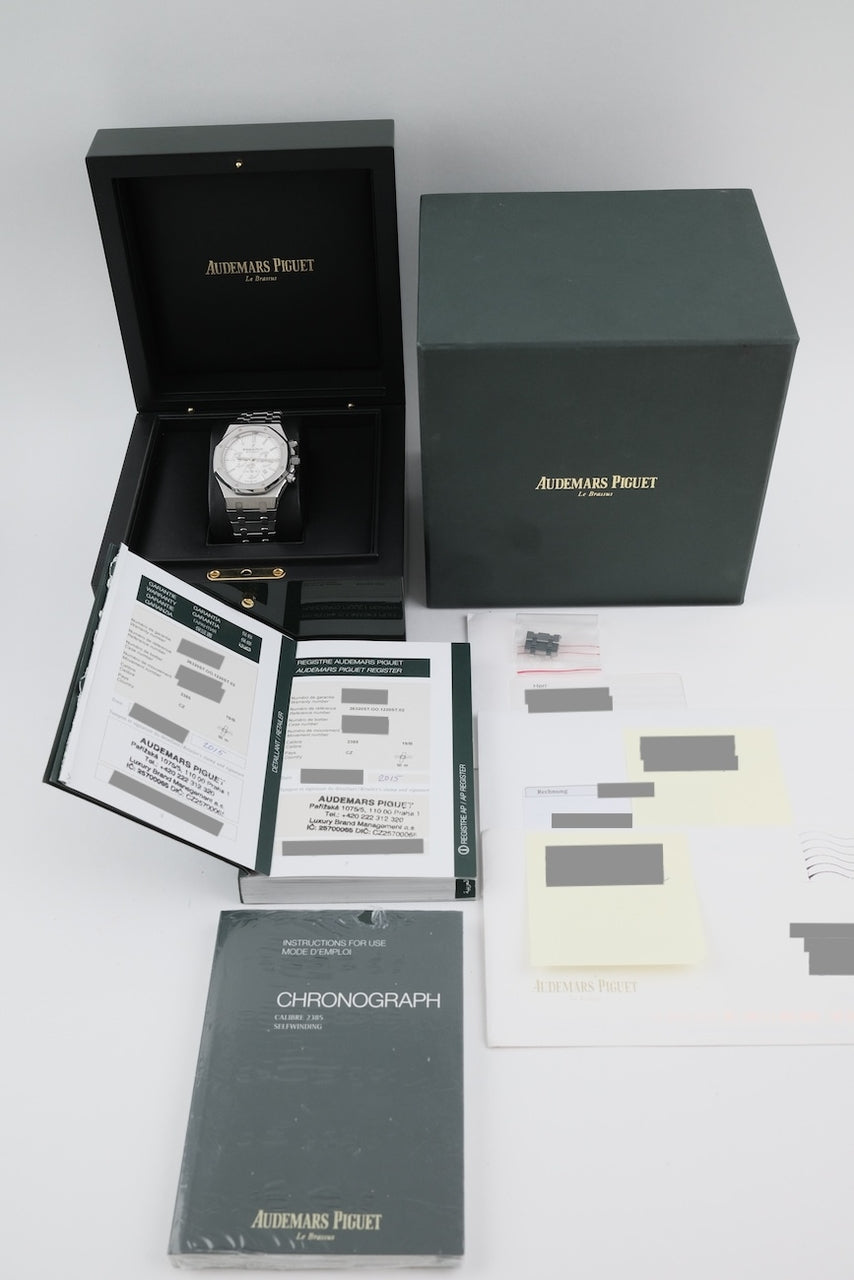 Audemars Piguet Royal Oak Chronograph 26320ST.OO.1220ST.02 - documenti e/o volume di consegna
