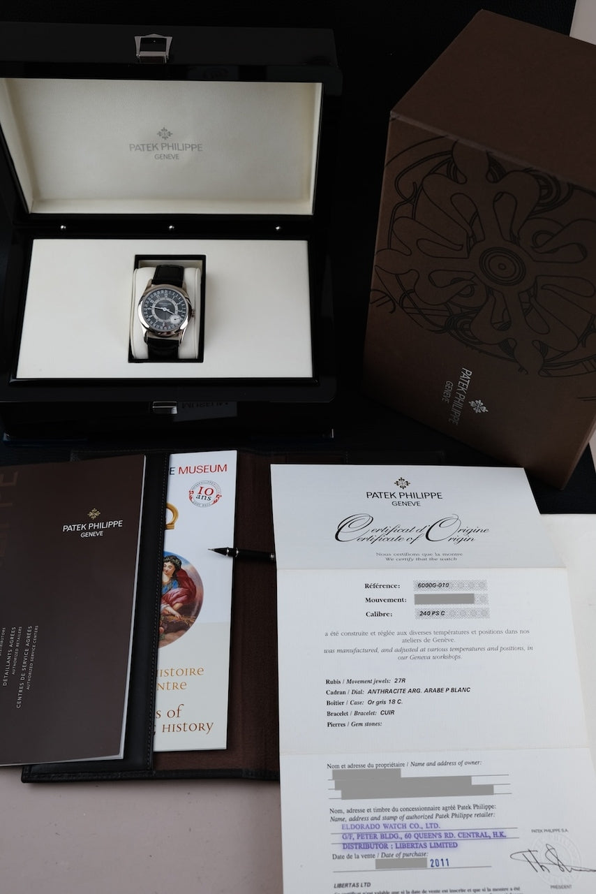 Patek Philippe Calatrava 6000G - Papiere und oder Lieferumfang