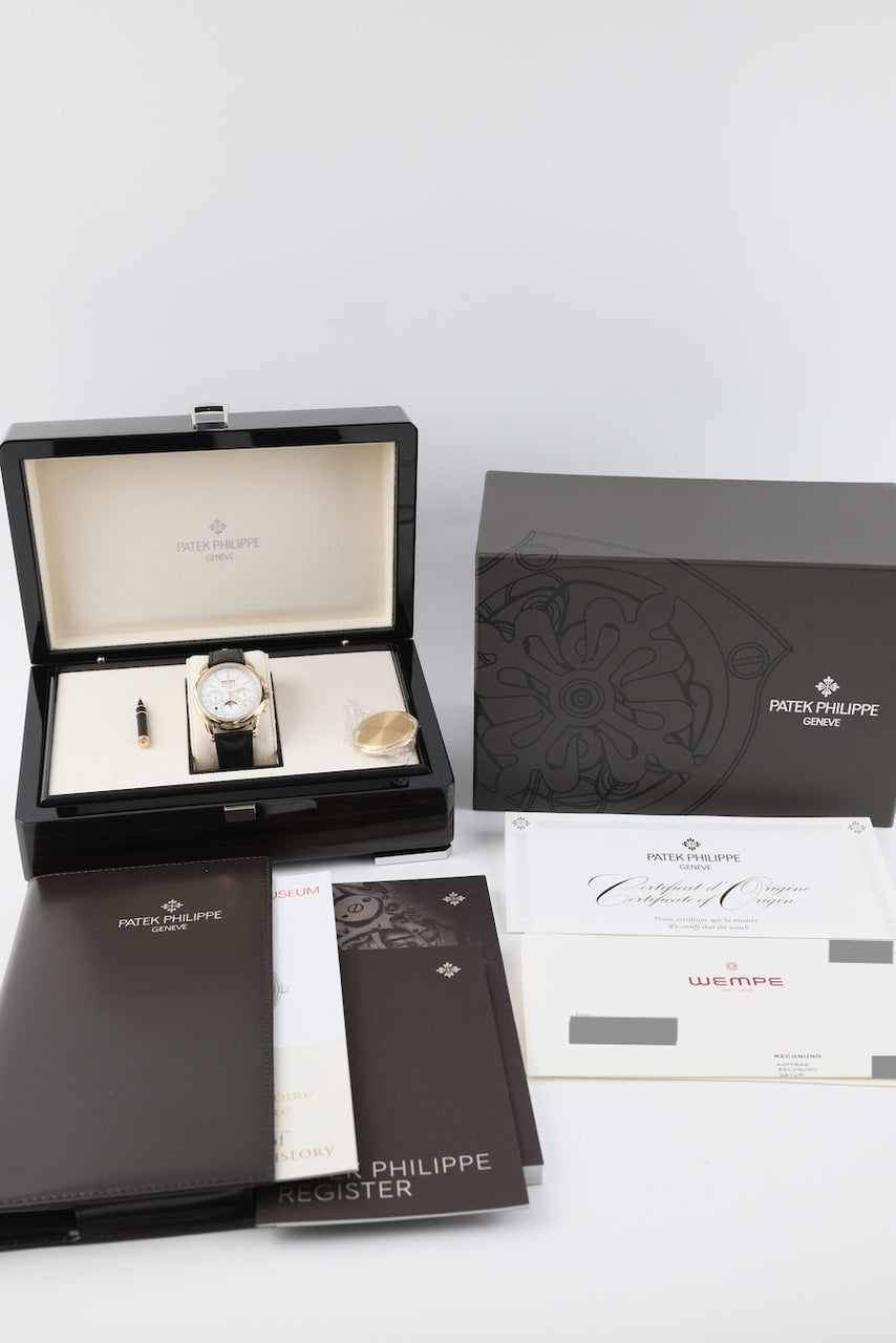 Patek Philippe Calendario Perpetuo Cronógrafo 5270J-001 - Papeles y documentación