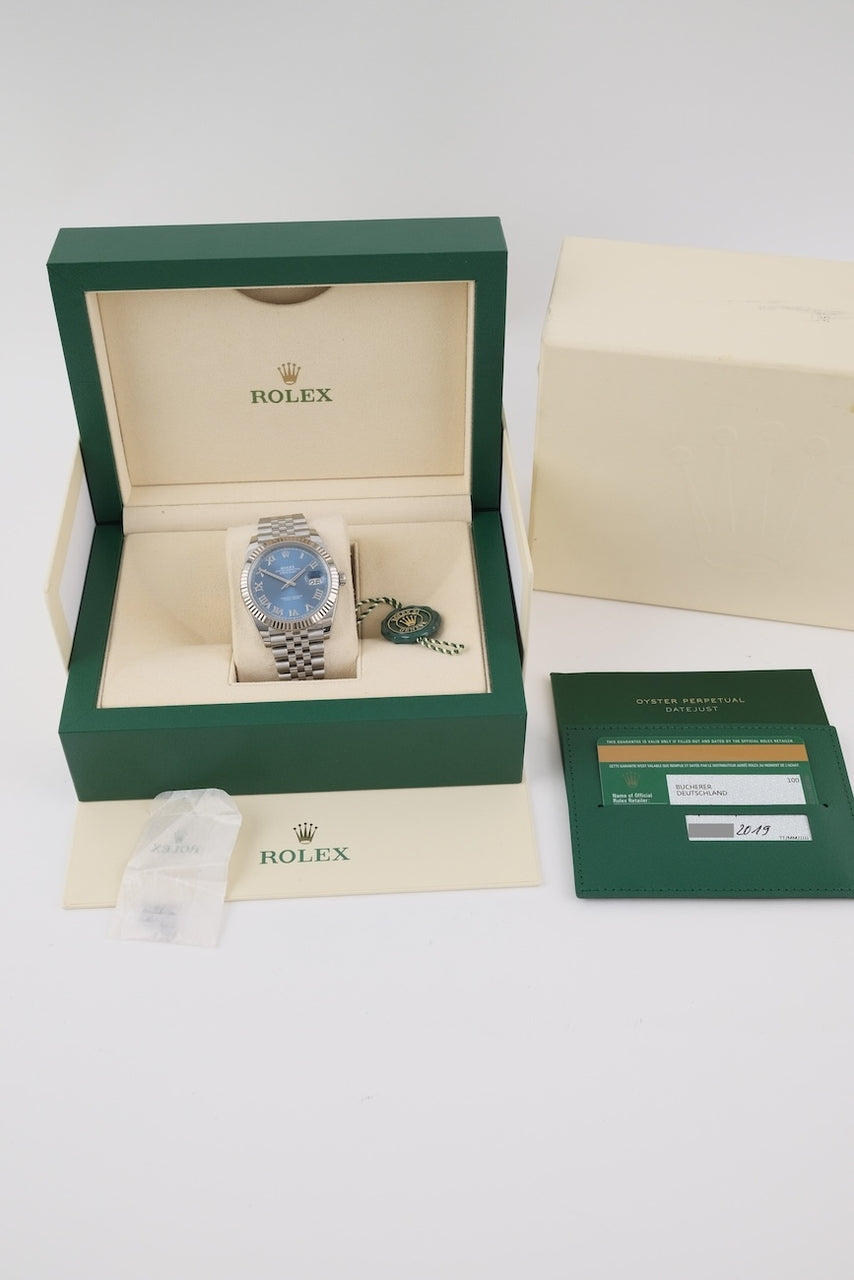 Rolex Datejust 41 126334 - Papiere und oder Lieferumfang