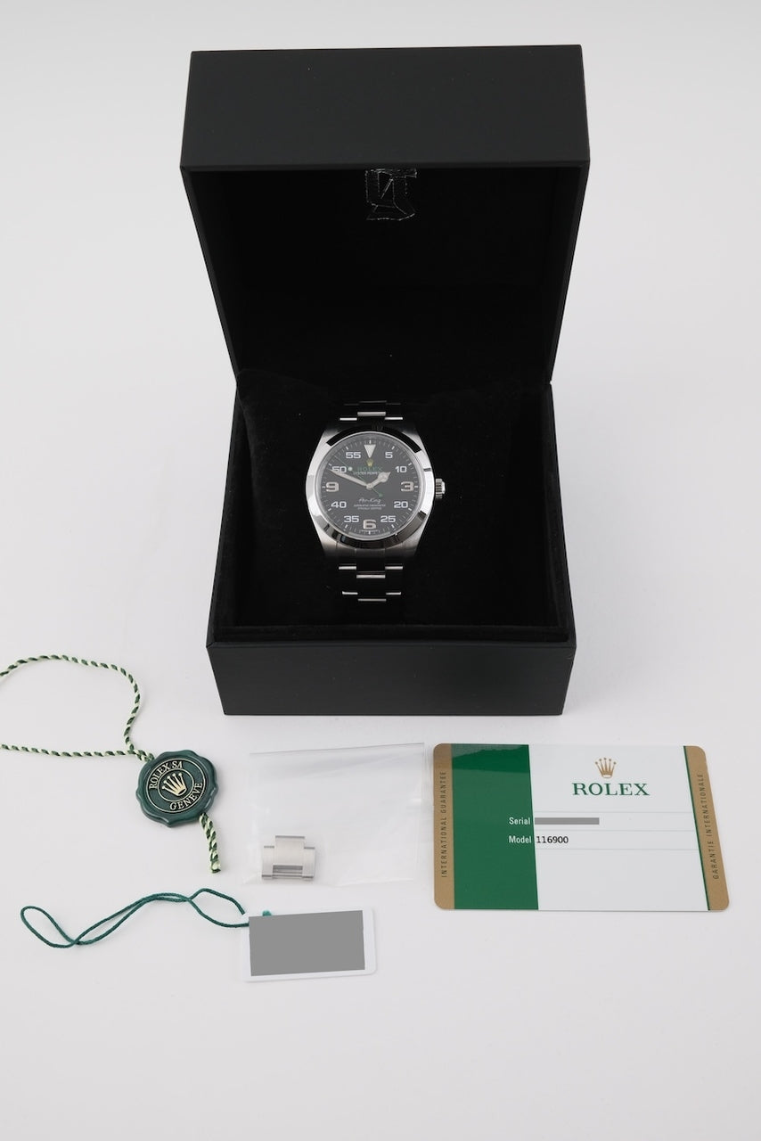 Rolex Air-King 116900 - Papiere und oder Lieferumfang
