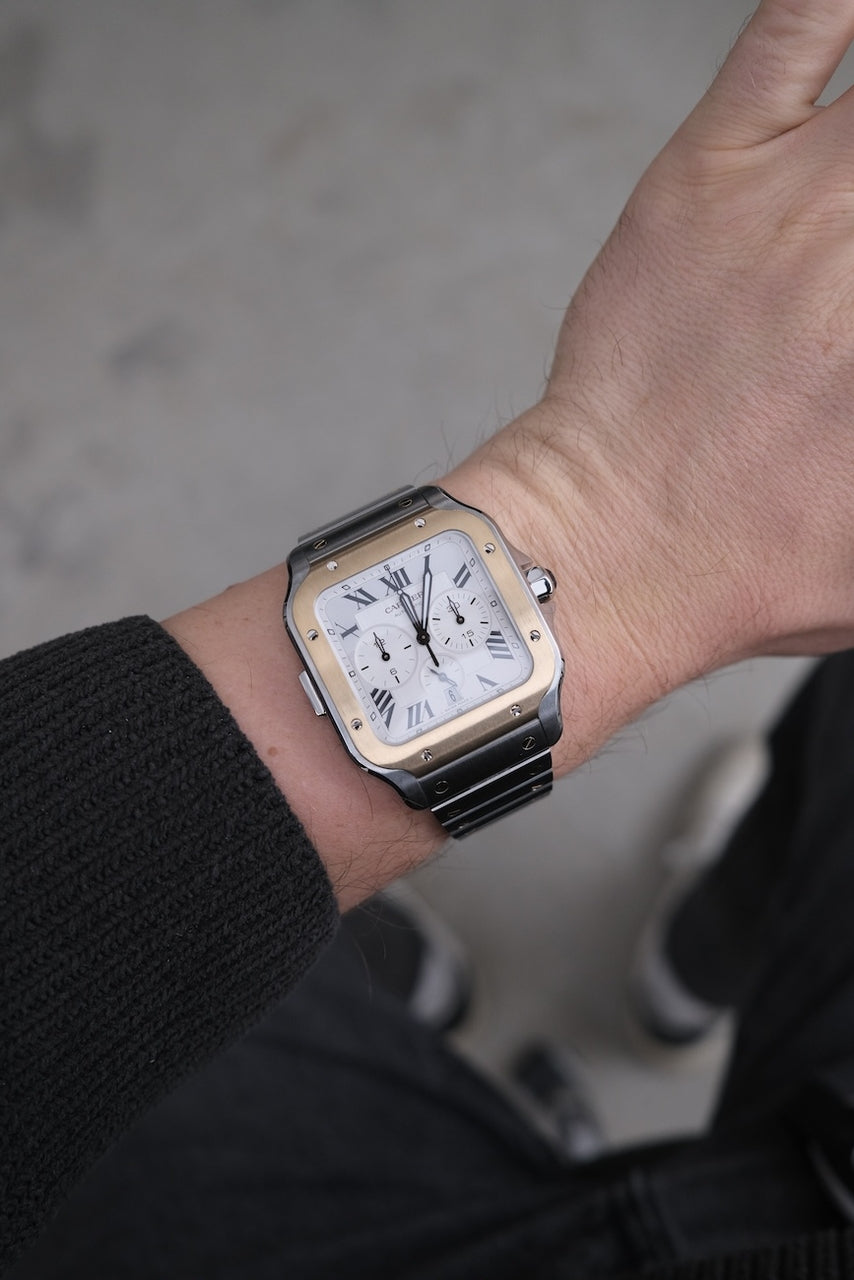 Cartier Santos Chronograph XL W2SA0008 - vista dettagliata 9