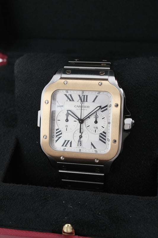 Cartier Santos Chronograph XL W2SA0008 - Vista dettagliata 1