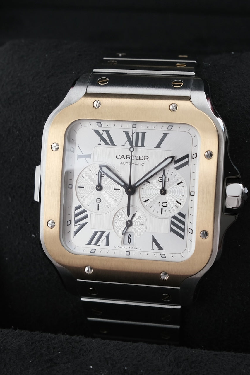 Cartier Santos Chronograph XL W2SA0008 - Vista dettagliata 2
