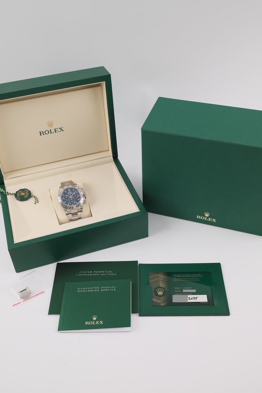 Rolex Daytona 126509 - dokumenty i/lub zakres dostawy