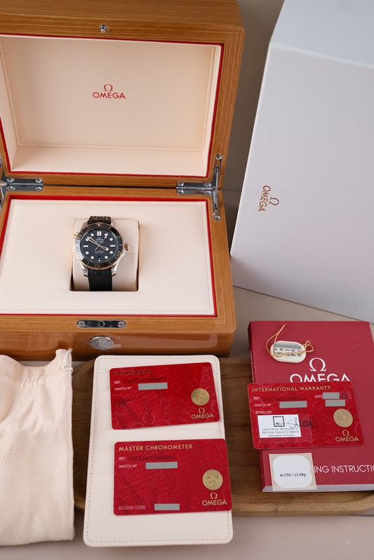 Omega Seamaster Diver 300M 210.22.42.20.01.002 - Papiere und oder Lieferumfang