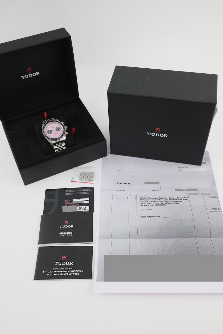 Tudor Black Bay Chrono  79360N-0019 - Papiere und oder Lieferumfang