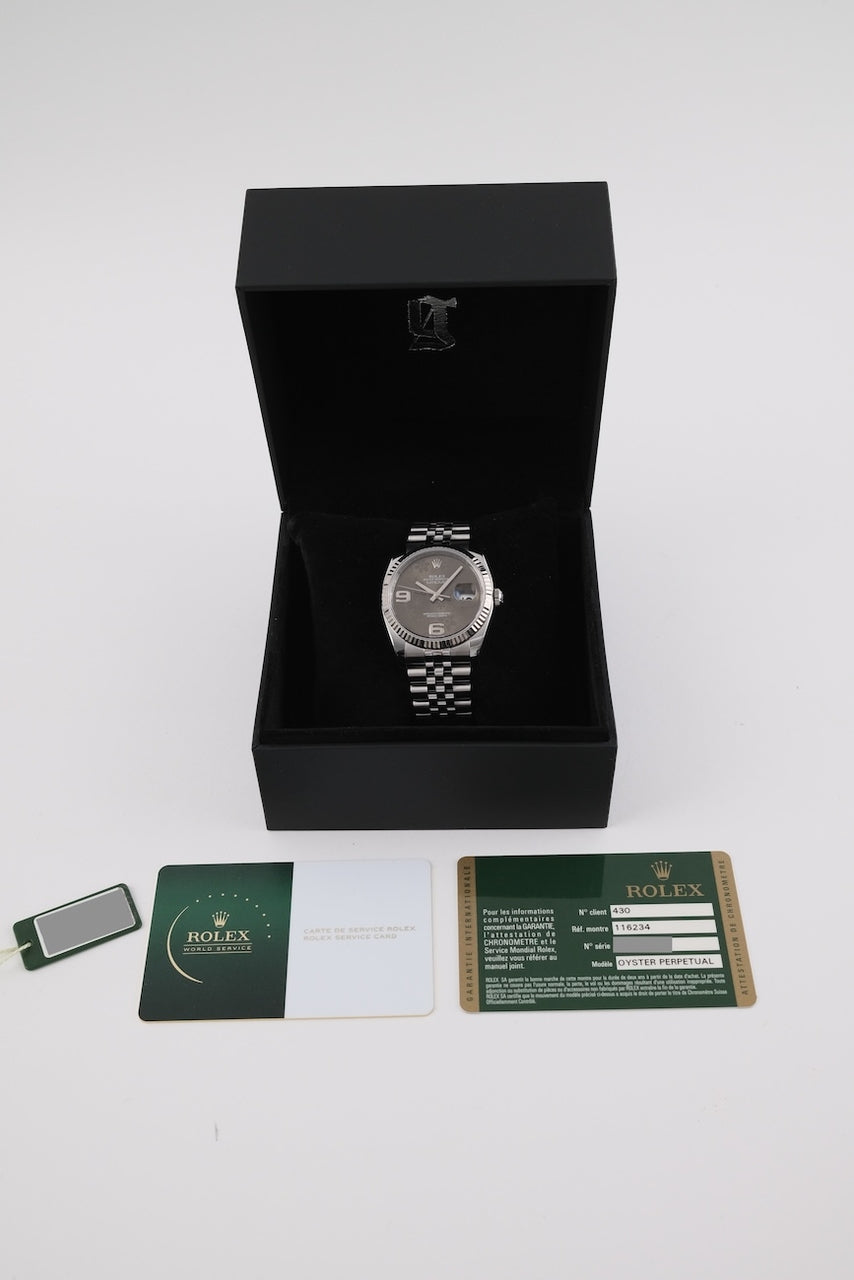 Rolex Datejust 36 116234 - Papiere und oder Lieferumfang