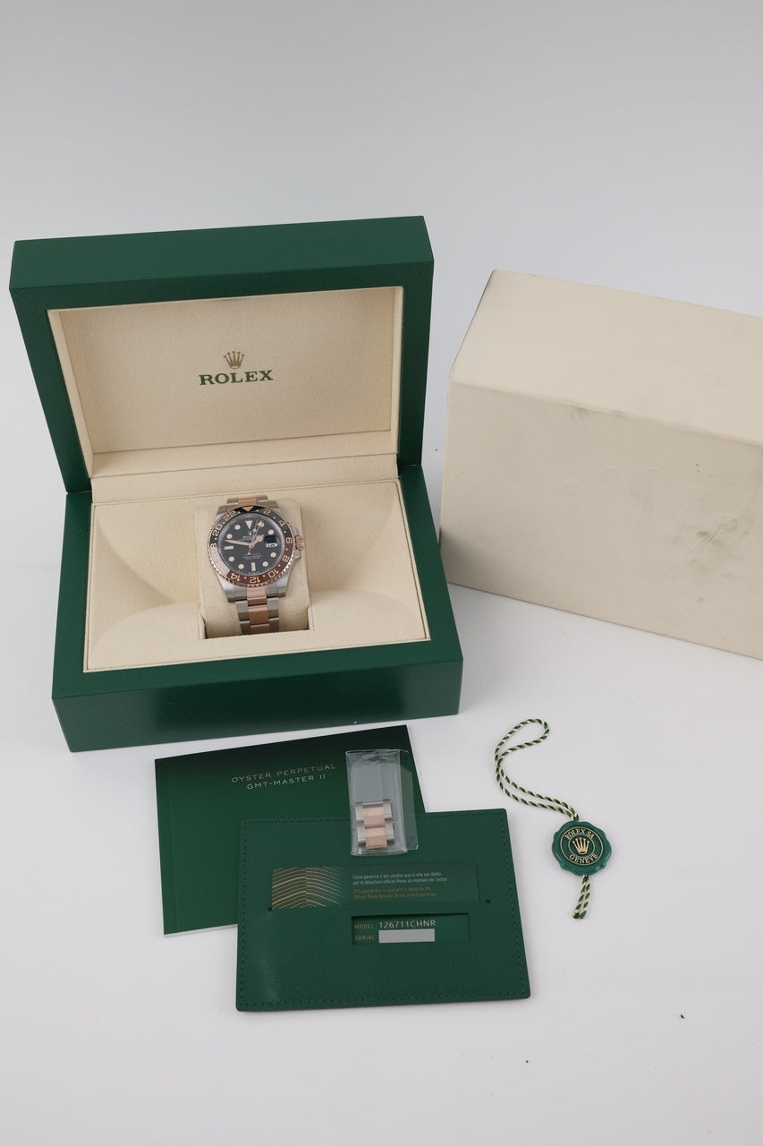 Rolex GMT-Master II  126711CHNR - Papiere und oder Lieferumfang