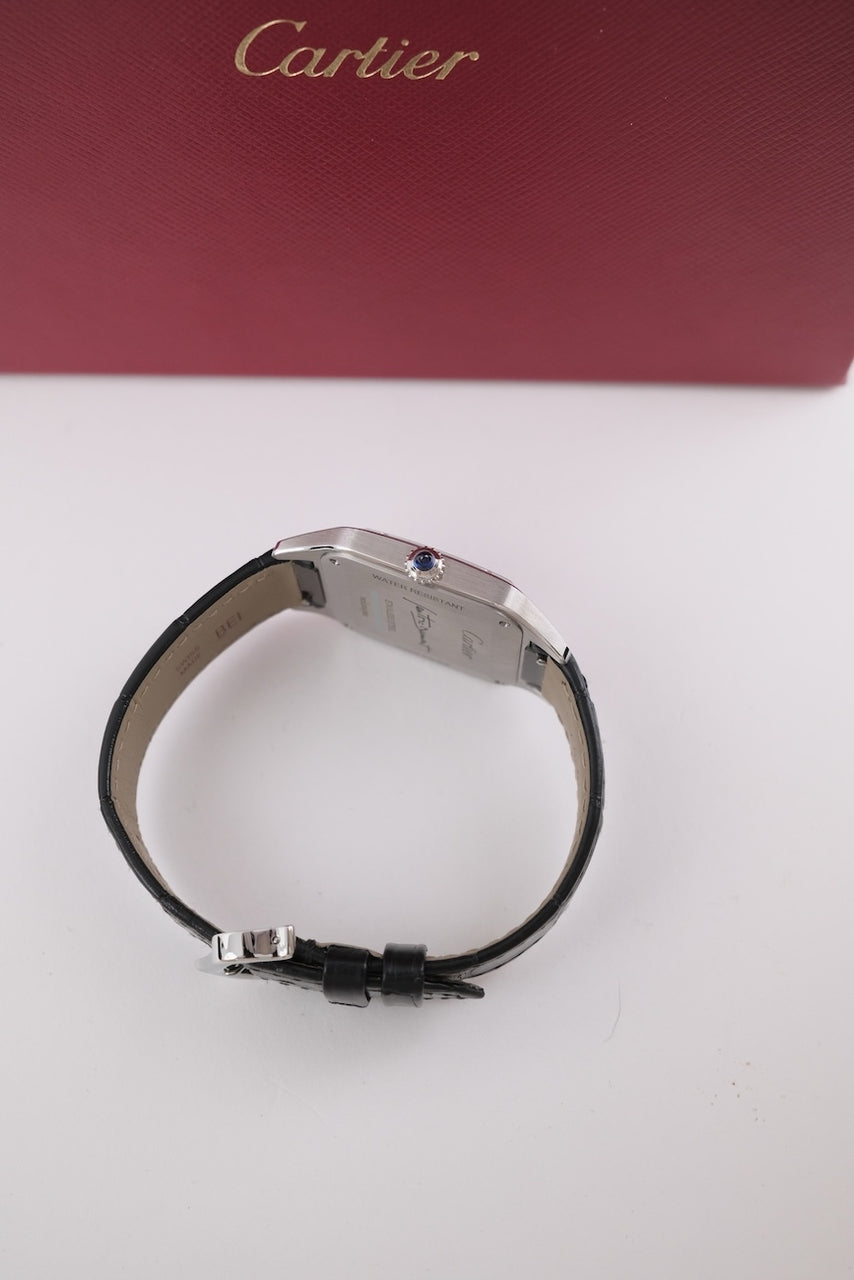 Cartier Santos Dumont Black Lacquer WSSA0046 - Detailansicht 7