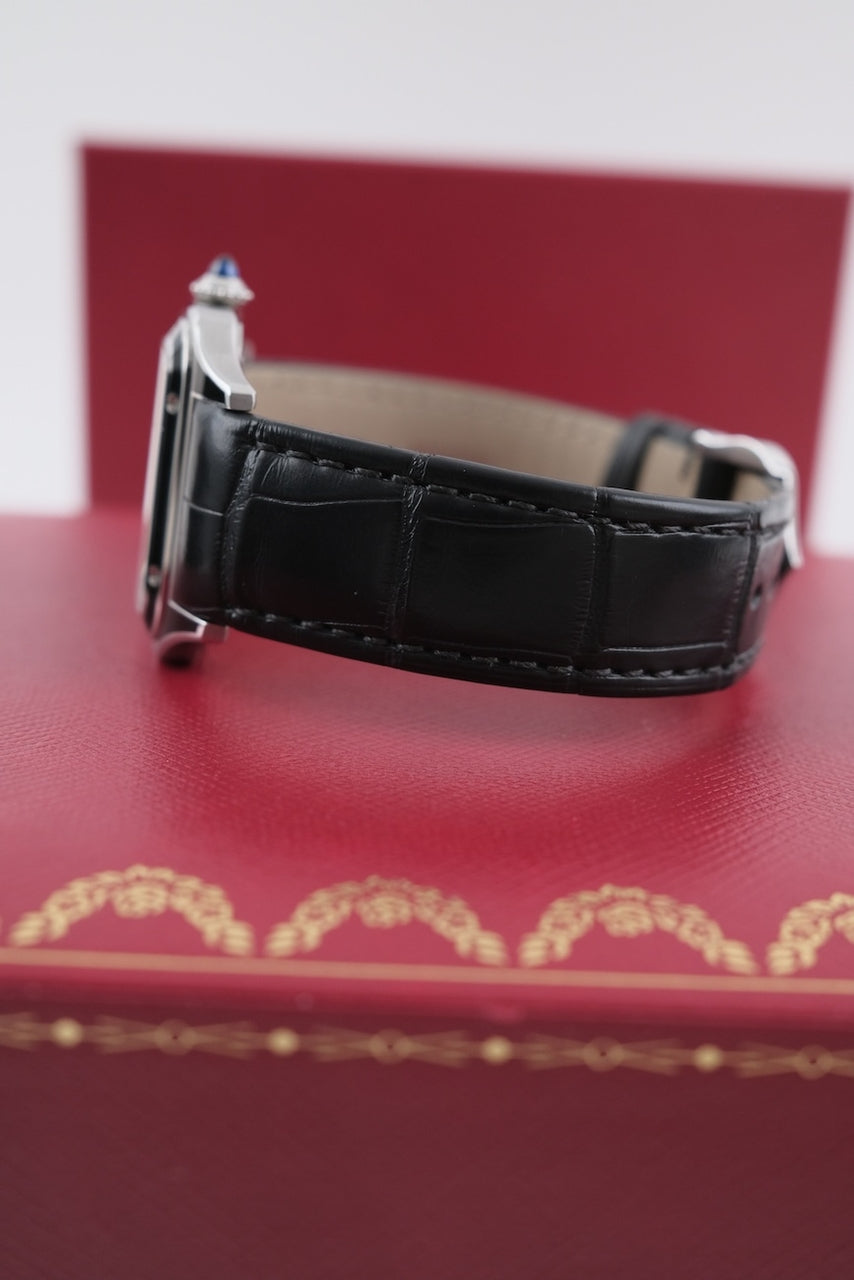 Cartier Santos Dumont Black Lacquer WSSA0046 - Detailansicht 11