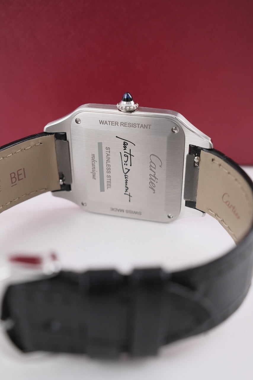 Cartier Santos Dumont Black Lacquer WSSA0046 - Detailansicht 9