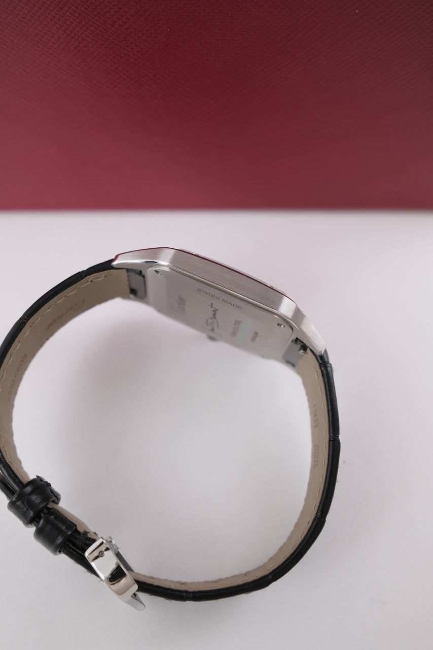 Cartier Santos Dumont Black Lacquer WSSA0046 - Detailansicht 8