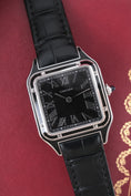 Load image into gallery viewer, Cartier Santos Dumont Black Lacquer WSSA0046 - Thumbnail
