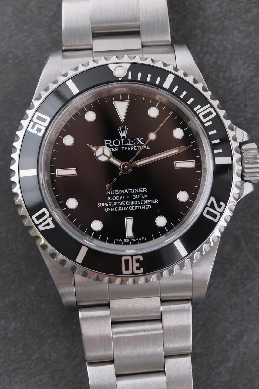 Rolex Submariner No Date 14060M - Detailansicht 4