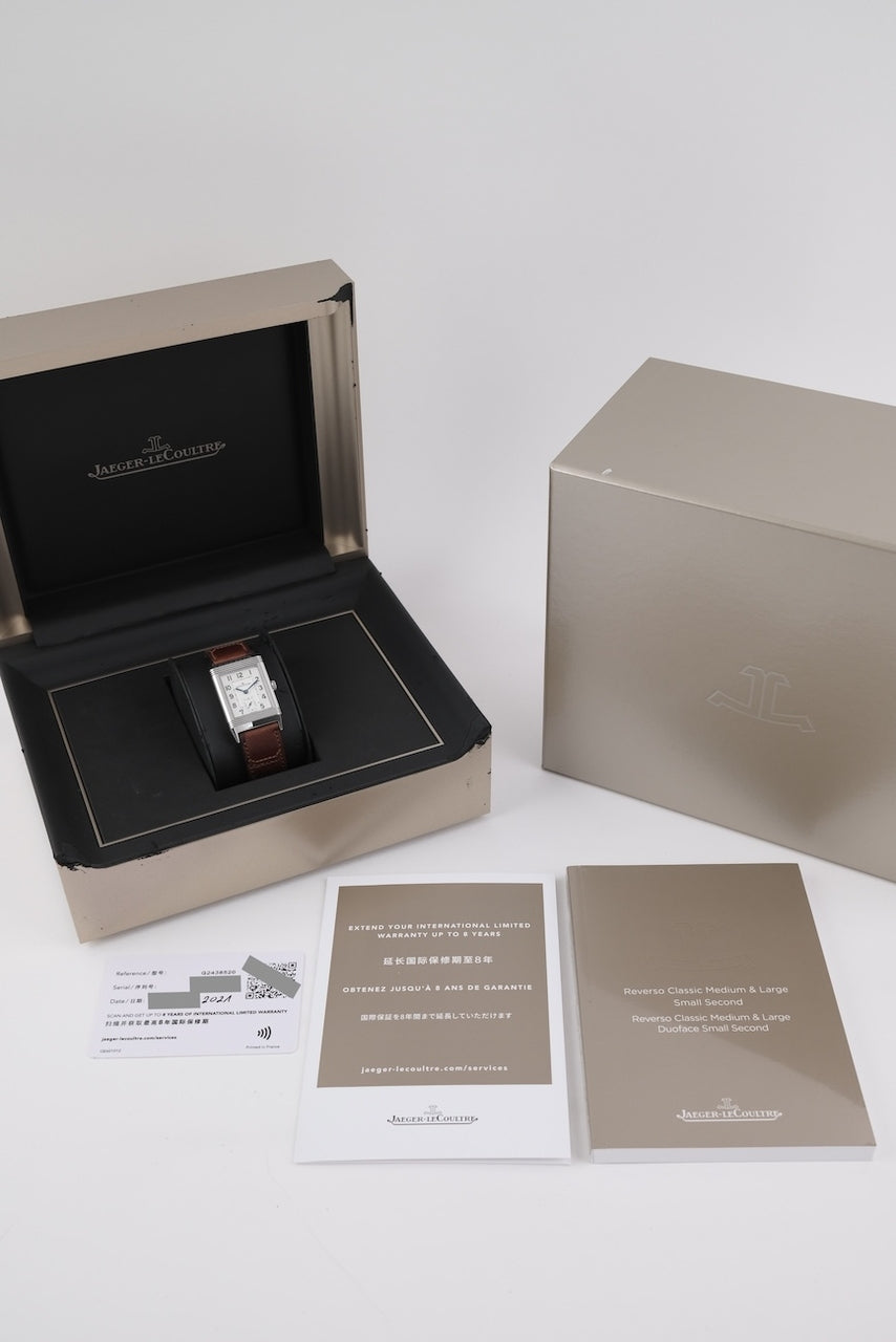 Jaeger-LeCoultre Reverso Classic Small Monoface Q2438520 - Papiere und oder Lieferumfang