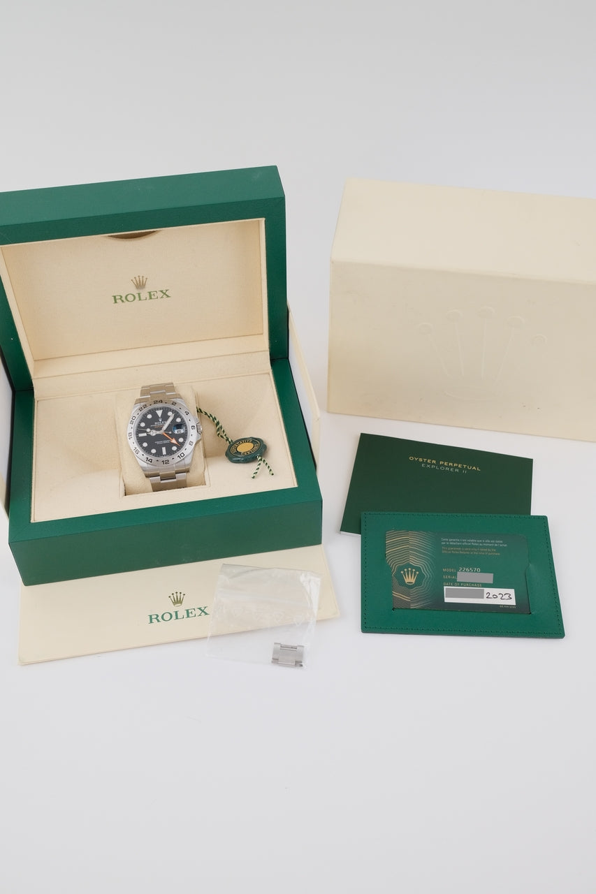 Rolex Explorer II 226570 - Papers and documentation
