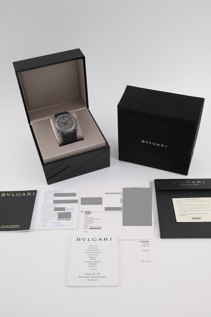 Bulgari Octo Velocissimo 102859 - papers and or scope of delivery