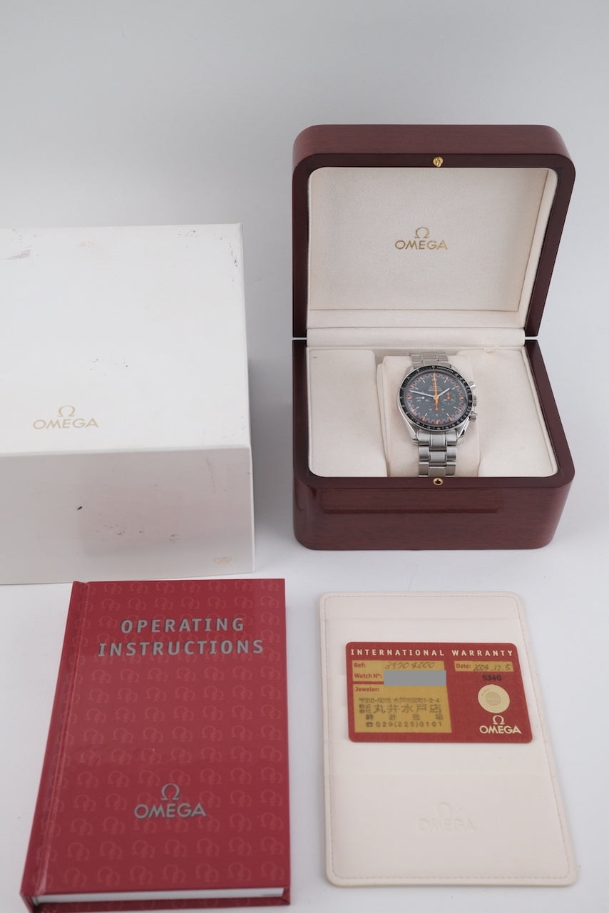 Omega Speedmaster Racing 35704000 - Papiere und oder Lieferumfang