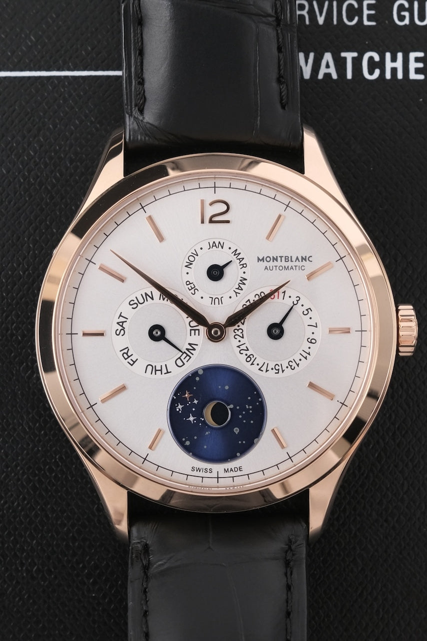 Montblanc Heritage Chronometrie Quantieme Annuel Vasco Da Gama 112537 - Miniatura