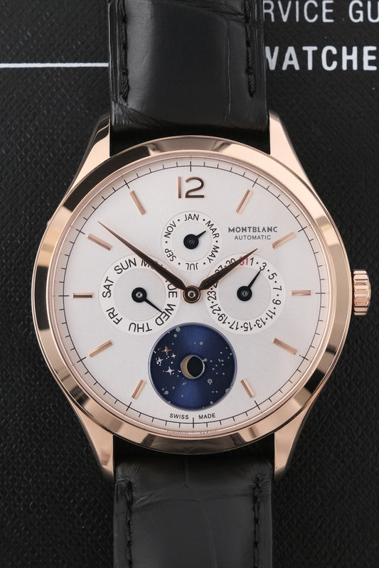 Montblanc Heritage Chronometrie Quantieme Annuel Vasco Da Gama 112537 - Thumbnail