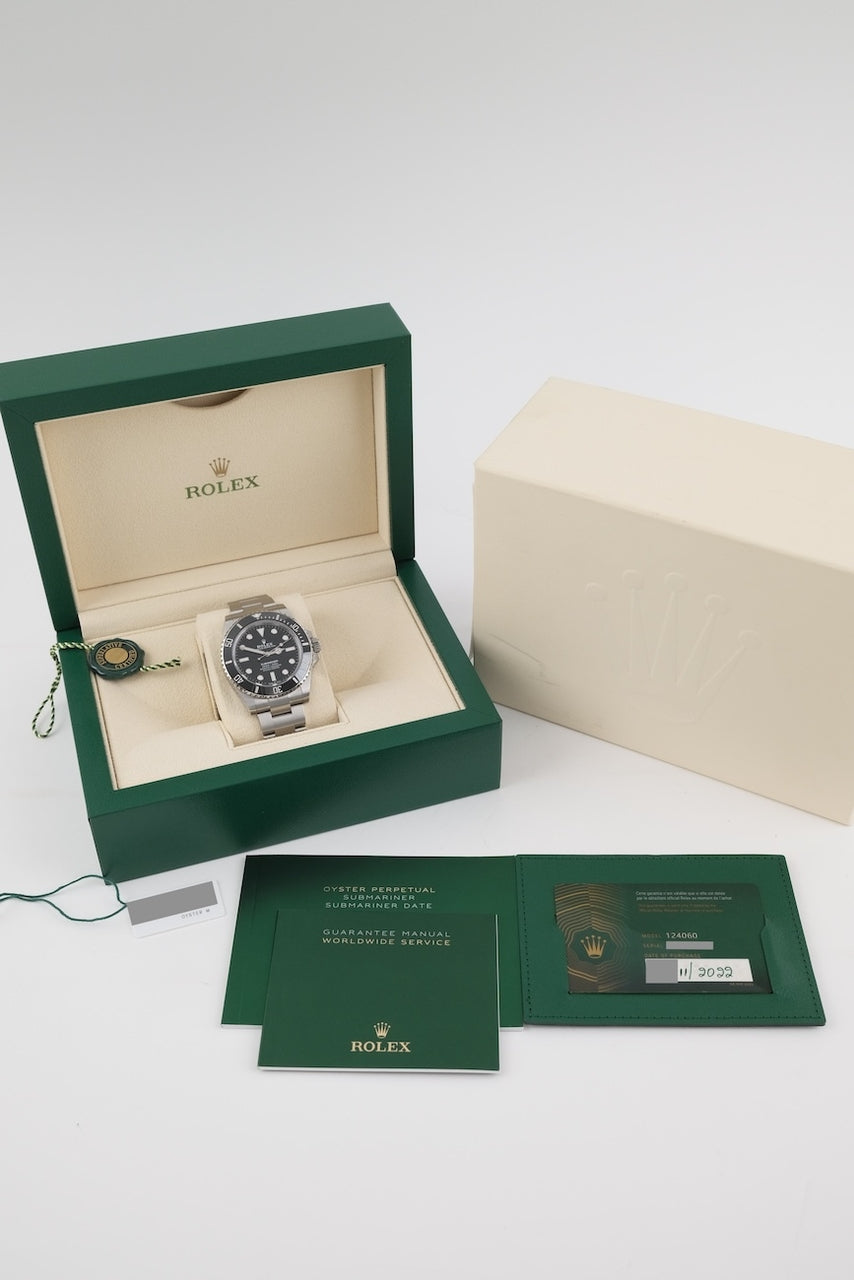 Rolex Submariner No Date 124060 - Papiere und oder Lieferumfang