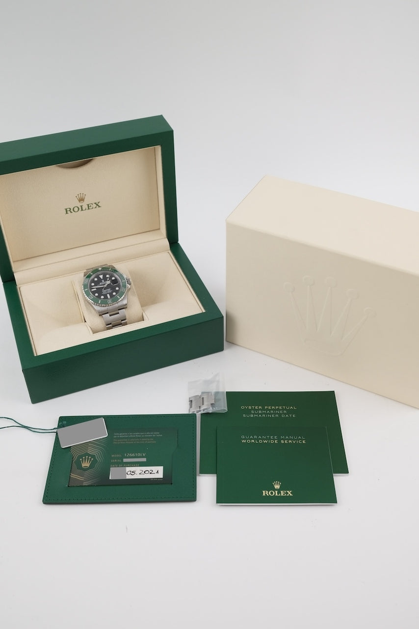 Rolex Submariner Date 126610LV - documenti e/o volume di consegna