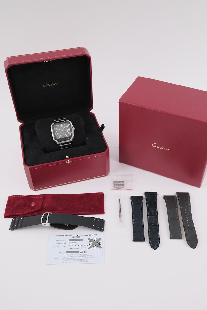 Cartier Santos WSSA0037 - Papiere und oder Lieferumfang